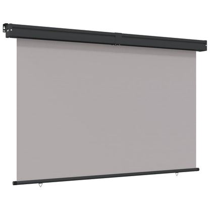 Tendalino Laterale per Balcone Grigio Scuro 165x250 cm
