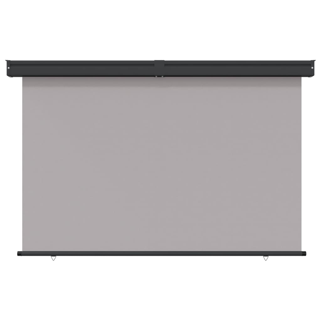 Tendalino Laterale per Balcone Grigio Scuro 165x250 cm