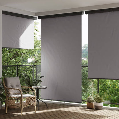 Tendalino Laterale per Balcone Grigio Scuro 165x250 cm