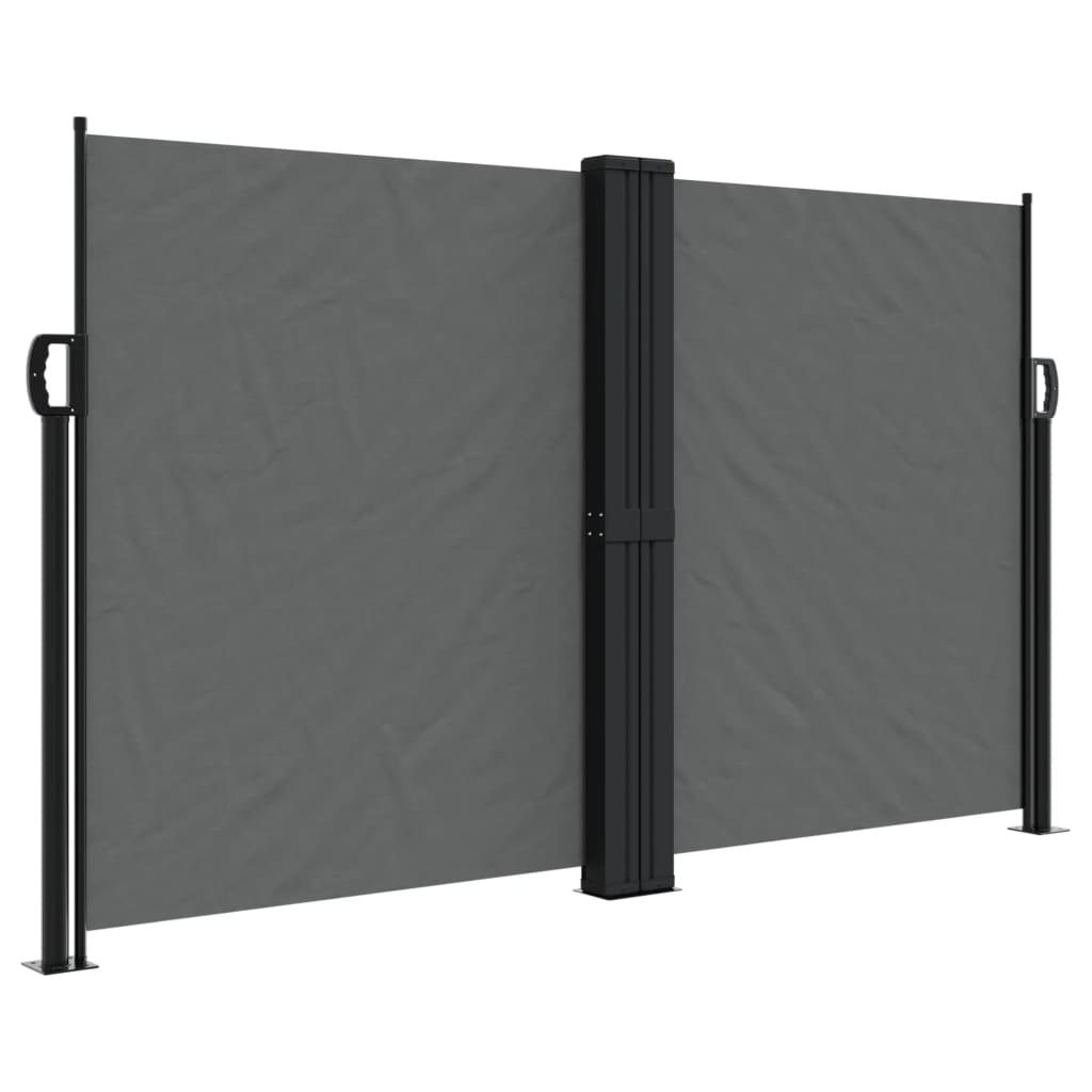 Tenda da Sole Laterale Retrattile Antracite 140x1000 cm