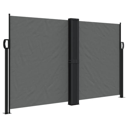 Tenda da Sole Laterale Retrattile Antracite 140x1000 cm