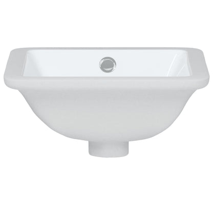 Lavandino da Bagno Bianco 30,5x27x14 cm Rettangolare Ceramica