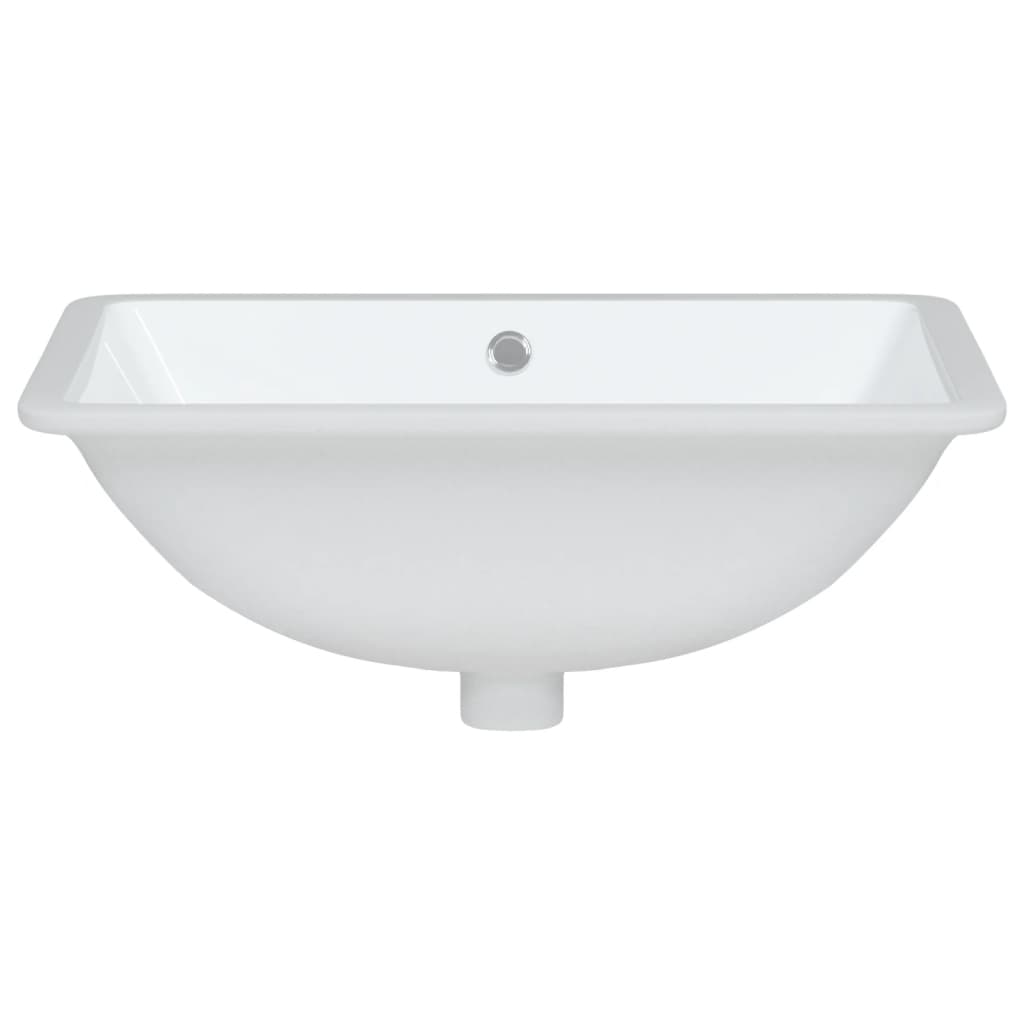 Lavandino da Bagno Bianco 47,5x35x19,5 cm Rettangolare Ceramica