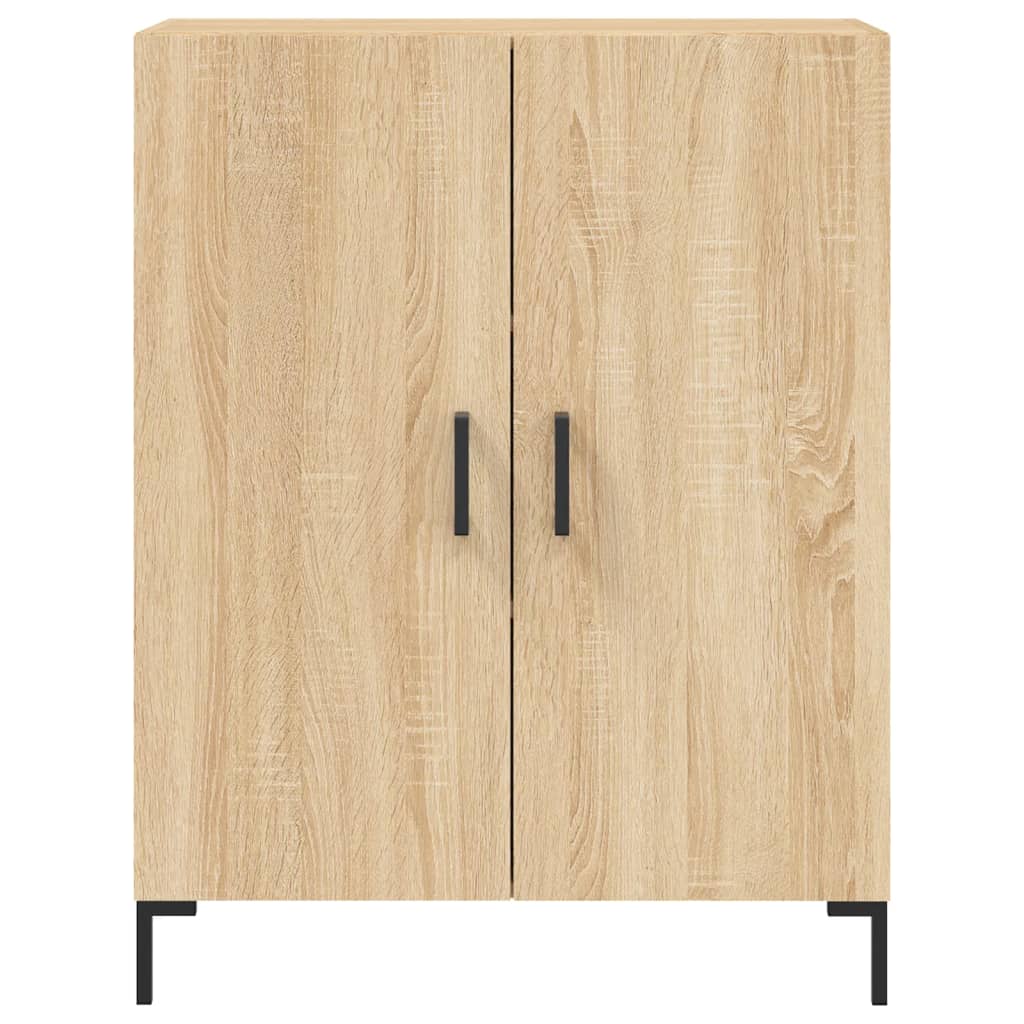 Credenza Rovere Sonoma 69,5x34x90 cm in Legno Multistrato