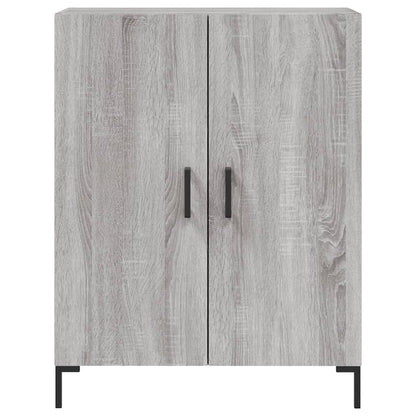 Credenza Grigio Sonoma 69,5x34x90 cm in Legno Multistrato