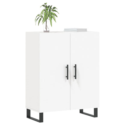 Credenza Bianca 69,5x34x90 cm in Legno Multistrato