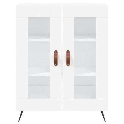 Credenza Bianca 69,5x34x90 cm in Legno Multistrato