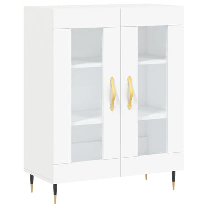 Credenza Bianca 69,5x34x90 cm in Legno Multistrato