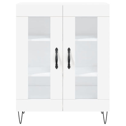 Credenza Bianca 69,5x34x90 cm in Legno Multistrato