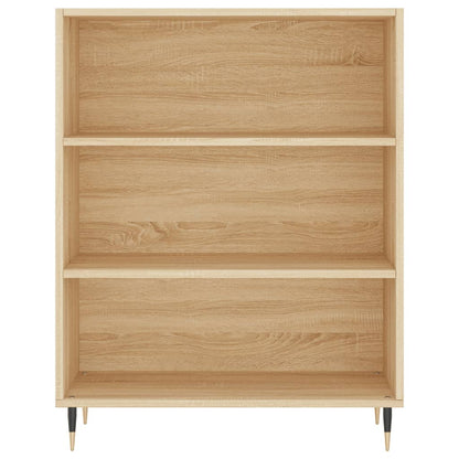 Libreria Rovere Sonoma 69,5x32,5x90 cm in Legno Multistrato