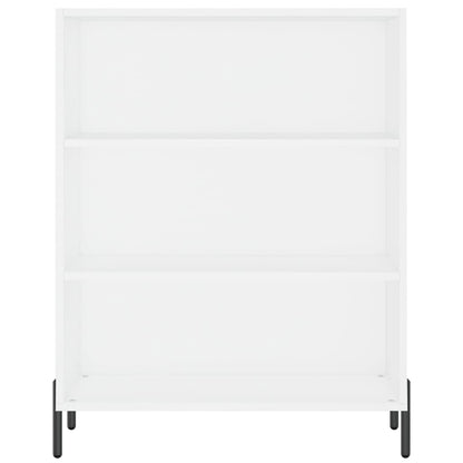 Scaffale Bianco 69,5x32,5x90 cm in Legno Multistrato