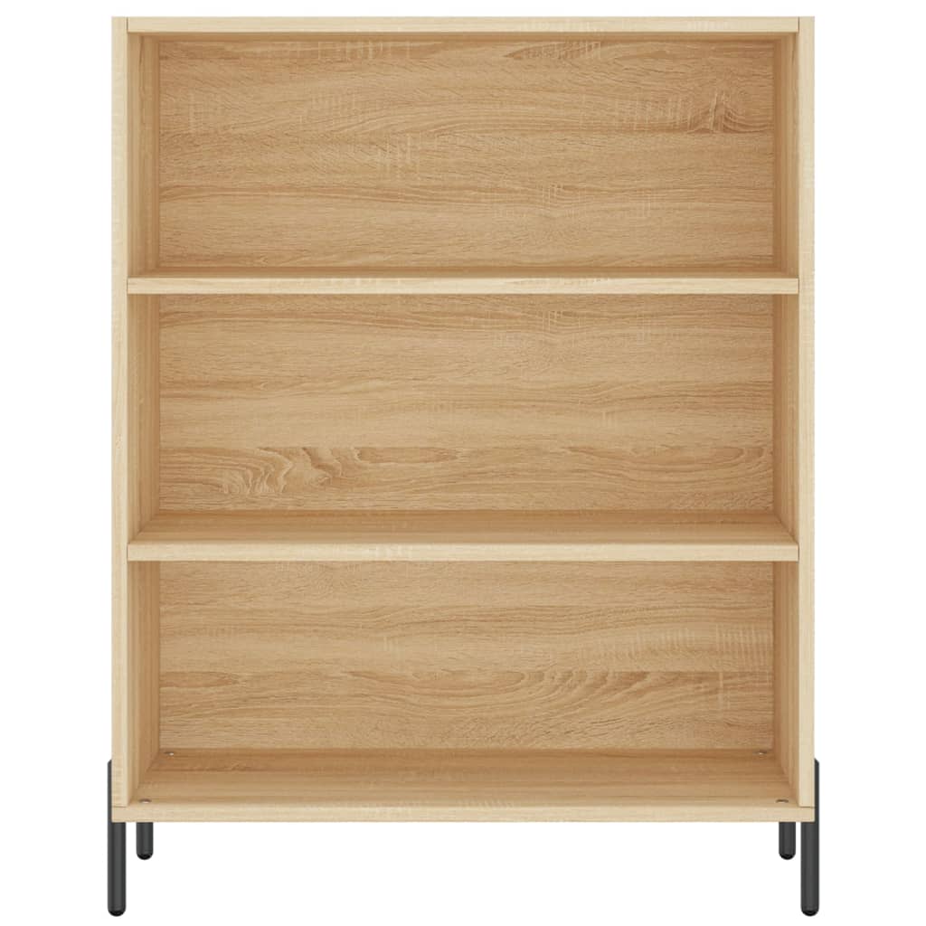 Scaffale Rovere Sonoma 69,5x32,5x90 cm in Legno Multistrato