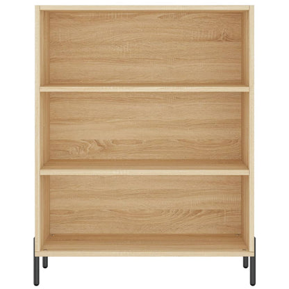 Scaffale Rovere Sonoma 69,5x32,5x90 cm in Legno Multistrato