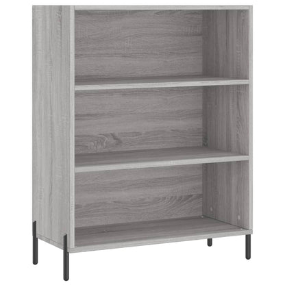 Scaffale Grigio Sonoma 69,5x32,5x90 cm in Legno Multistrato