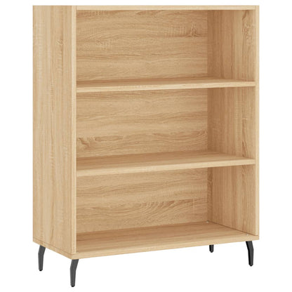 Scaffale Rovere Sonoma 69,5x32,5x90 cm in Legno Multistrato