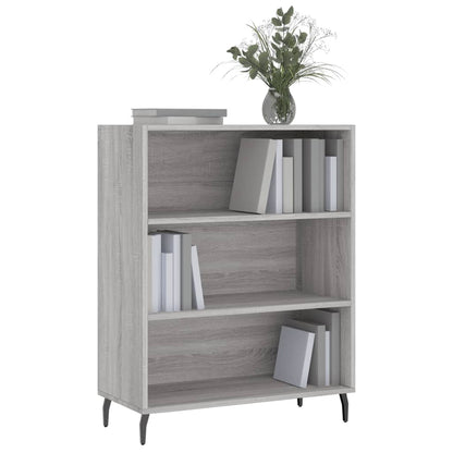Scaffale Grigio Sonoma 69,5x32,5x90 cm in Legno Multistrato