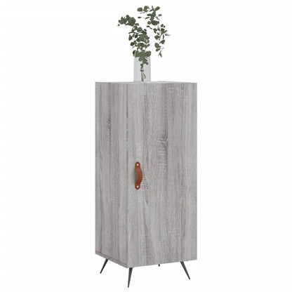 Credenza Grigio Sonoma 34,5x34x90 cm in Legno Multistrato