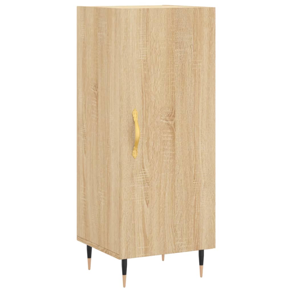 Credenza Rovere Sonoma 34,5x34x90 cm in Legno Multistrato