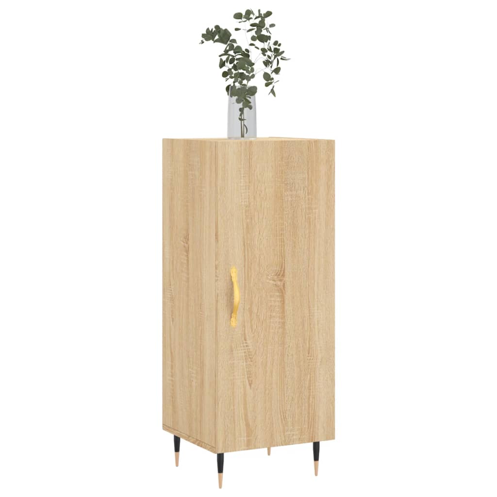 Credenza Rovere Sonoma 34,5x34x90 cm in Legno Multistrato