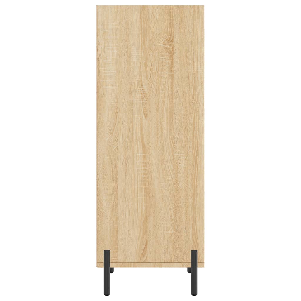 Credenza Rovere Sonoma 34,5x32,5x90 cm in Legno Multistrato