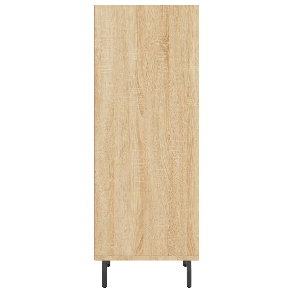 Credenza Rovere Sonoma 34,5x32,5x90 cm in Legno Multistrato
