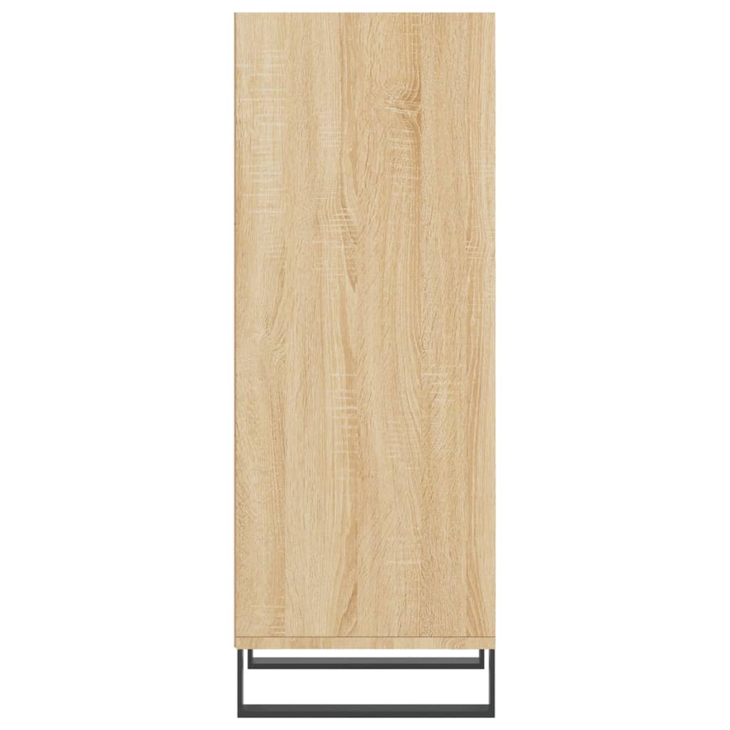 Credenza Rovere Sonoma 34,5x32,5x90 cm in Legno Multistrato