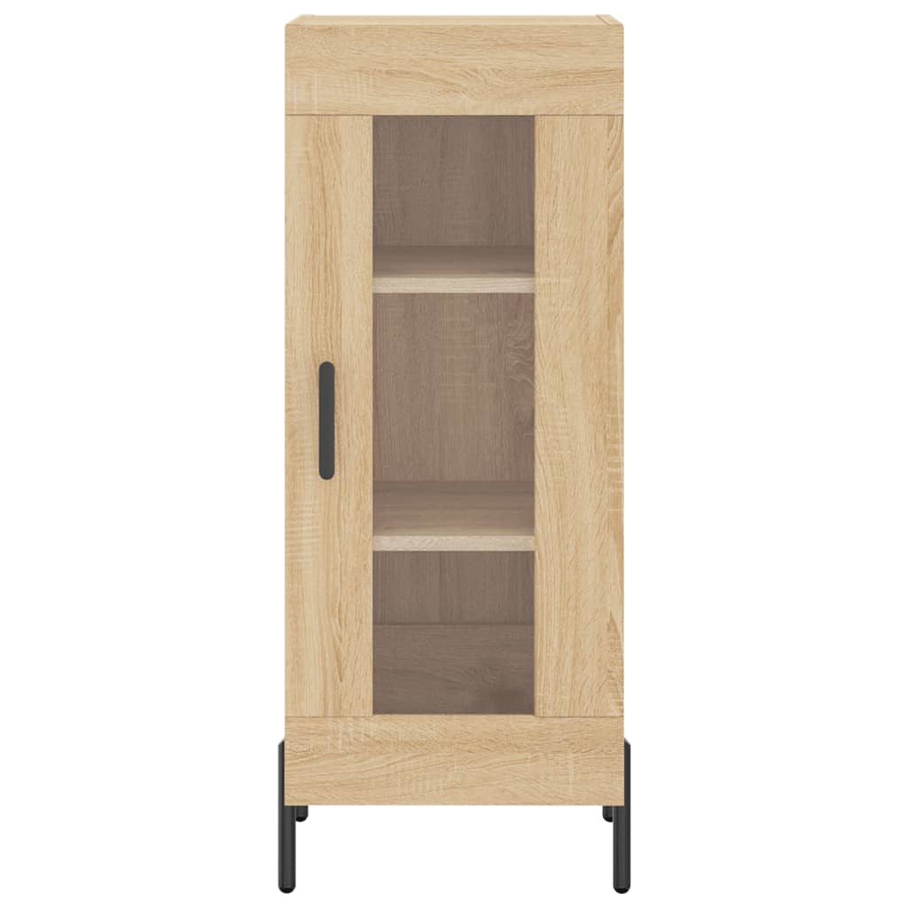 Credenza Rovere Sonoma 34,5x34x90 cm in Legno Multistrato
