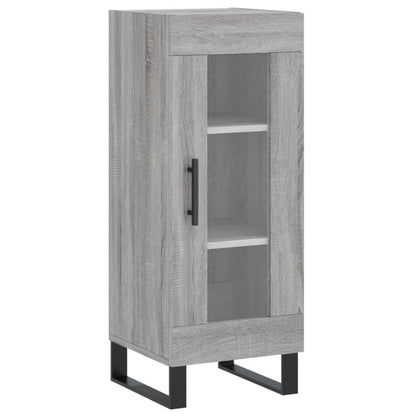 Credenza Grigio Sonoma 34,5x34x90 cm in Legno Multistrato