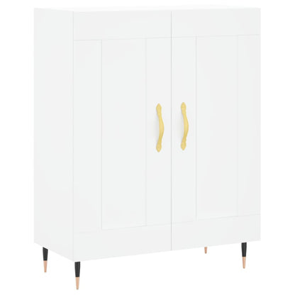 Credenza Bianca 69,5x34x90 cm in Legno Multistrato