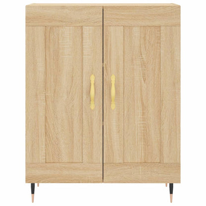 Credenza Rovere Sonoma 69,5x34x90 cm in Legno Multistrato