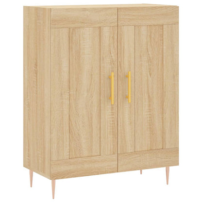 Credenza Rovere Sonoma 69,5x34x90 cm in Legno Multistrato