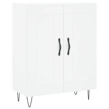 Credenza Bianca 69,5x34x90 cm in Legno Multistrato