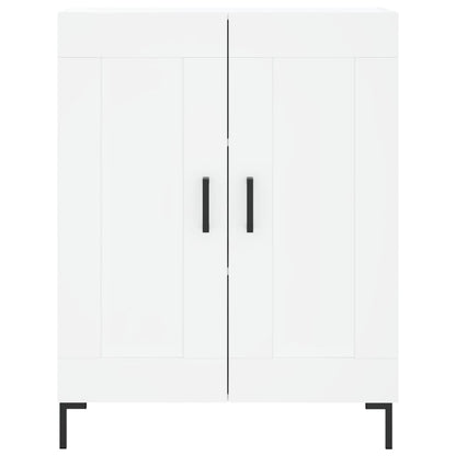 Credenza Bianca 69,5x34x90 cm in Legno Multistrato