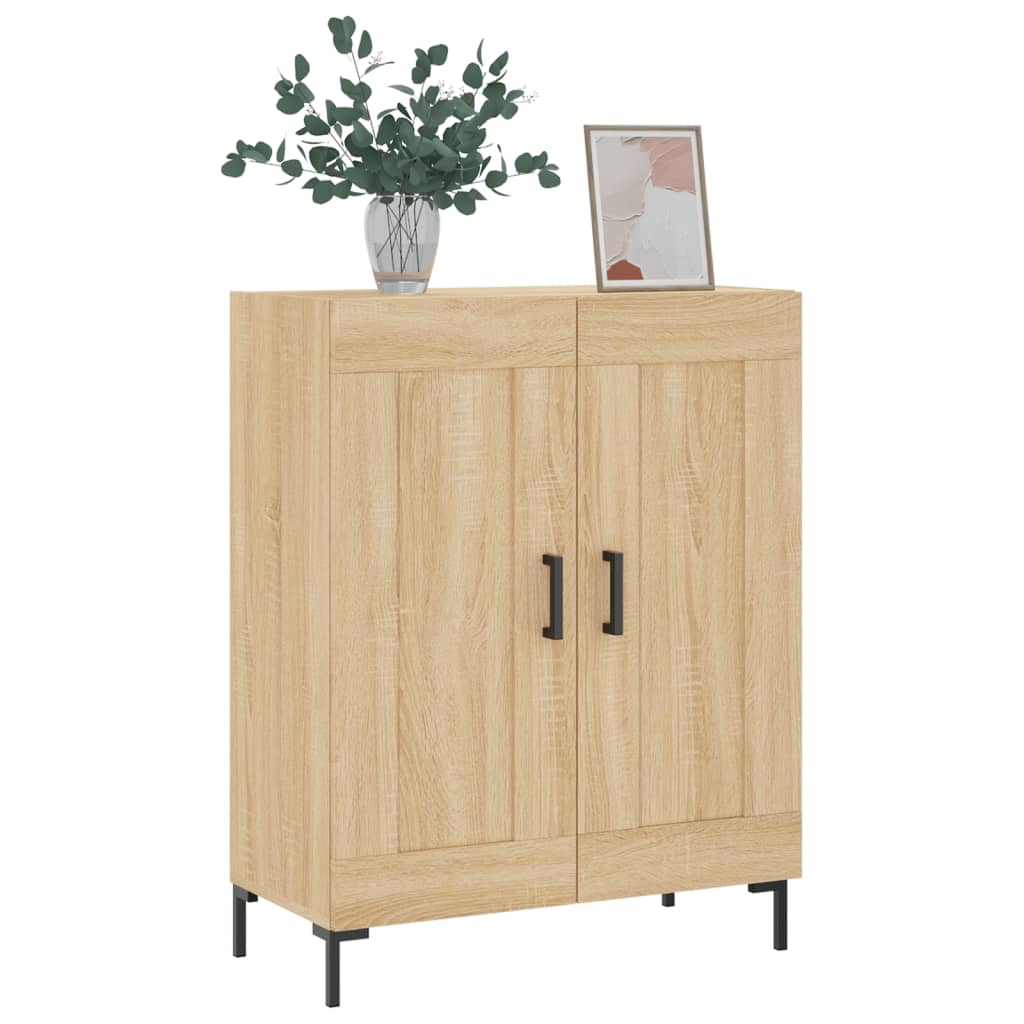 Credenza Rovere Sonoma 69,5x34x90 cm in Legno Multistrato
