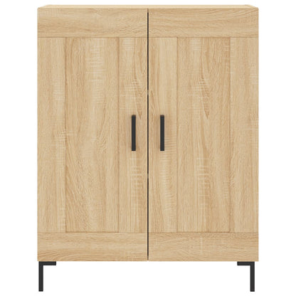 Credenza Rovere Sonoma 69,5x34x90 cm in Legno Multistrato