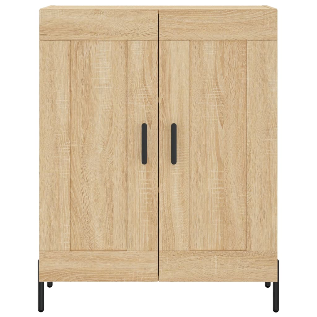 Credenza Rovere Sonoma 69,5x34x90 cm in Legno Multistrato