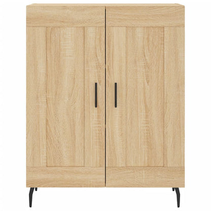 Credenza Rovere Sonoma 69,5x34x90 cm in Legno Multistrato