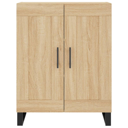Credenza Rovere Sonoma 69,5x34x90 cm in Legno Multistrato