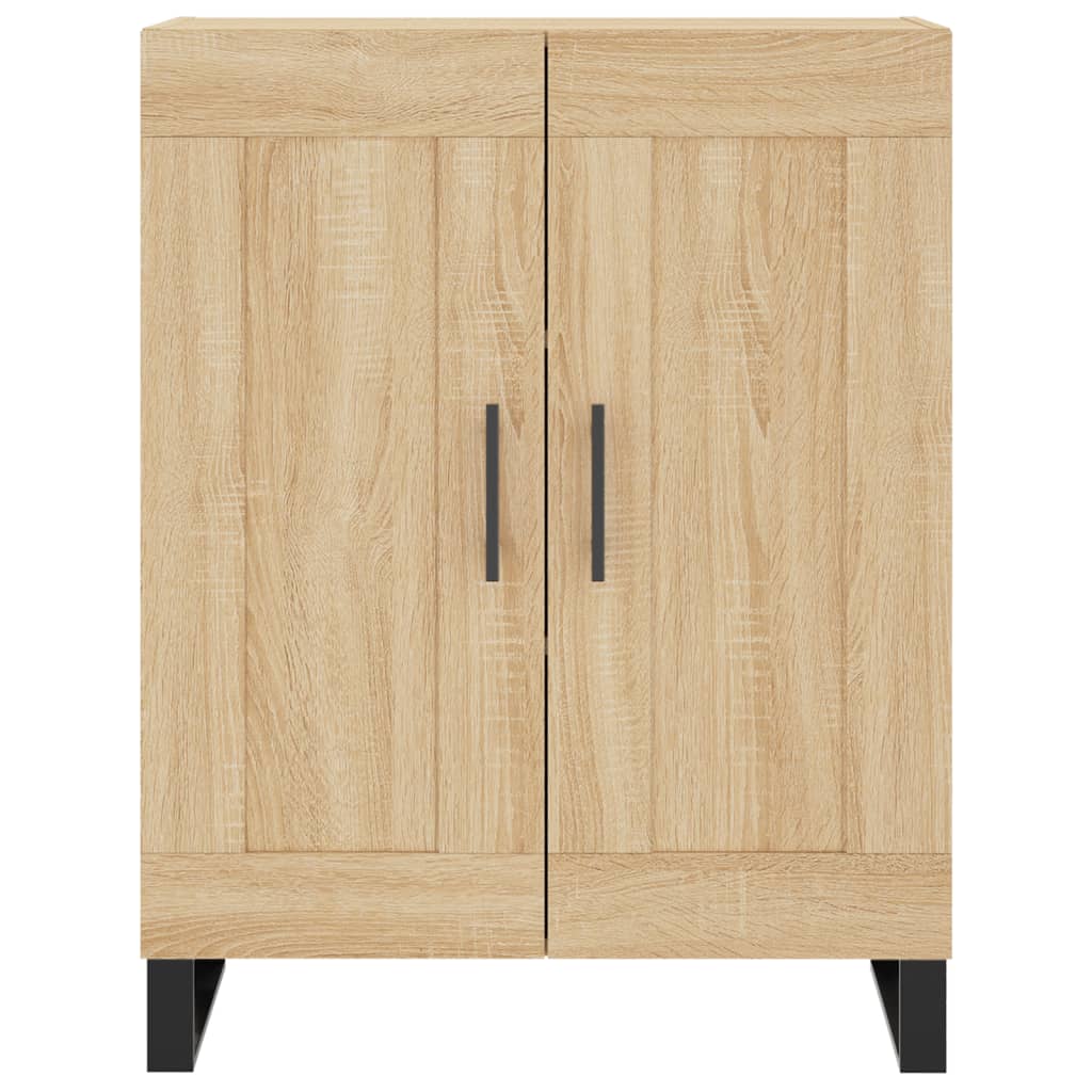 Credenza Rovere Sonoma 69,5x34x90 cm in Legno Multistrato