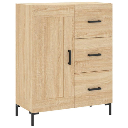 Credenza Rovere Sonoma 69,5x34x90 cm in Legno Multistrato