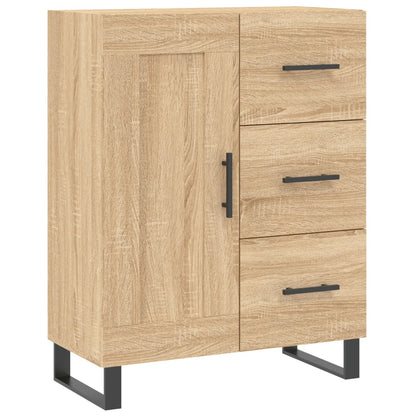 Credenza Rovere Sonoma 69,5x34x90 cm in Legno Multistrato