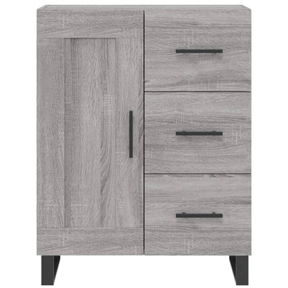 Credenza Grigio Sonoma 69,5x34x90 cm in Legno Multistrato