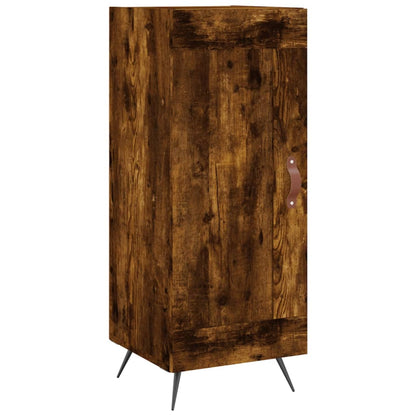 Credenza Rovere Fumo 34,5x34x90 cm in Legno Multistrato