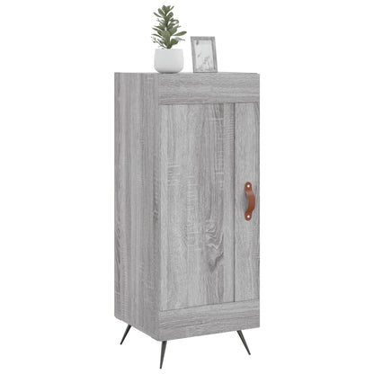 Credenza Grigio Sonoma 34,5x34x90 cm in Legno Multistrato