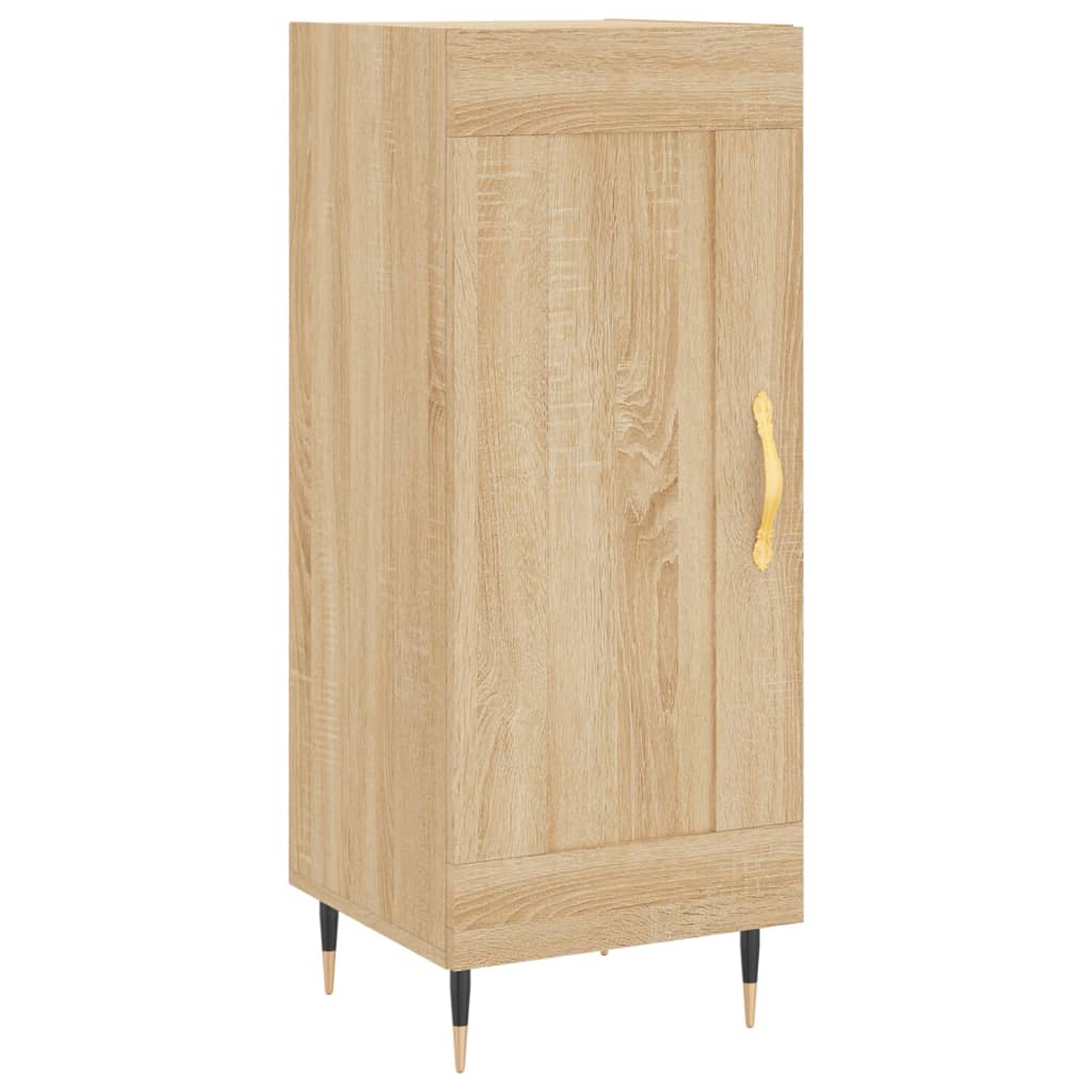 Credenza Rovere Sonoma 34,5x34x90 cm in Legno Multistrato