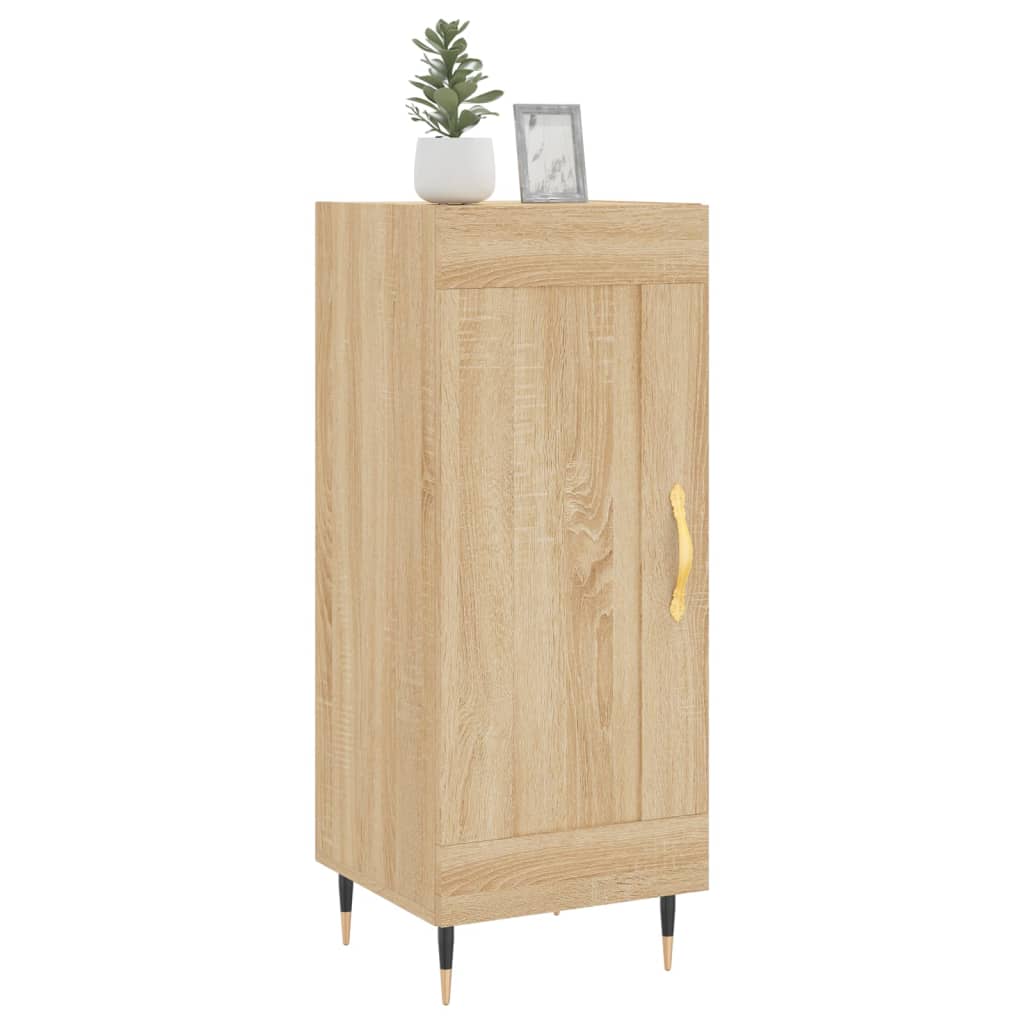 Credenza Rovere Sonoma 34,5x34x90 cm in Legno Multistrato
