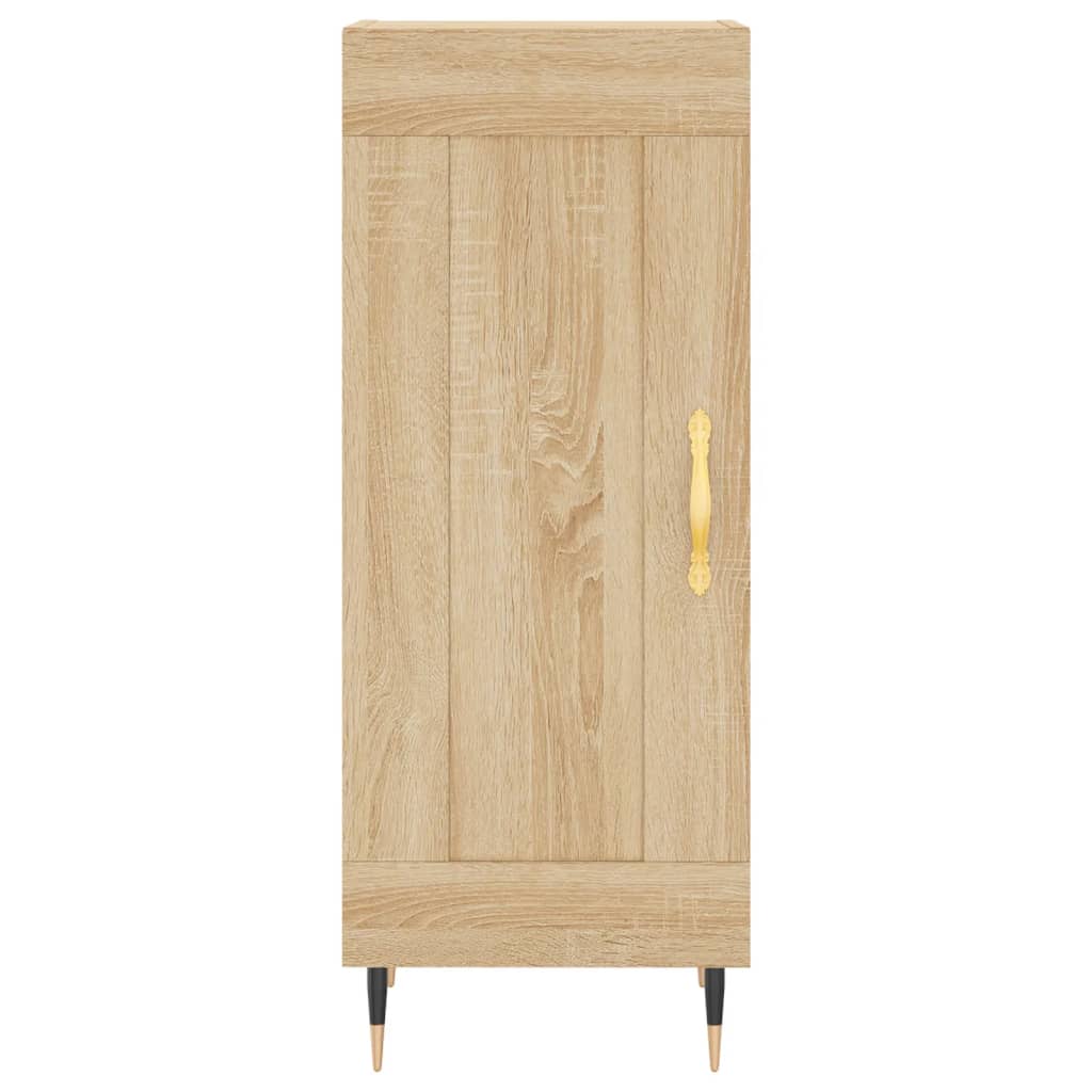 Credenza Rovere Sonoma 34,5x34x90 cm in Legno Multistrato