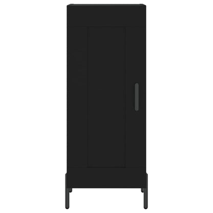 Credenza Nero 34,5x34x90 cm in Legno Multistrato