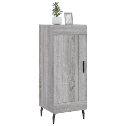 Credenza Grigio Sonoma 34,5x34x90 cm in Legno Multistrato