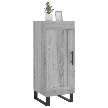 Credenza Grigio Sonoma 34,5x34x90 cm in Legno Multistrato